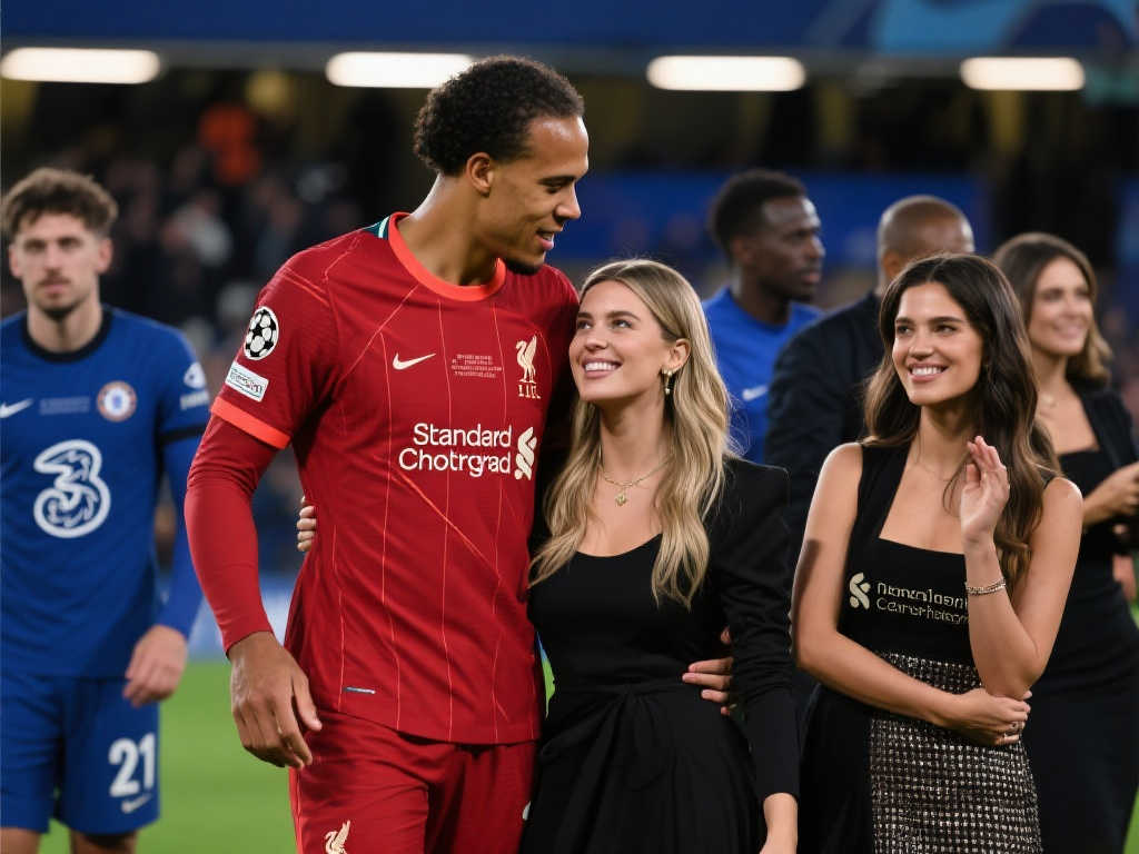 中午福利时间！《太阳报》揭秘利物浦与切尔西球员的另一半风采